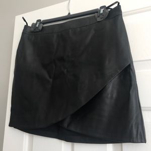 Banana Republic Leather Mini Skirt - Size 10